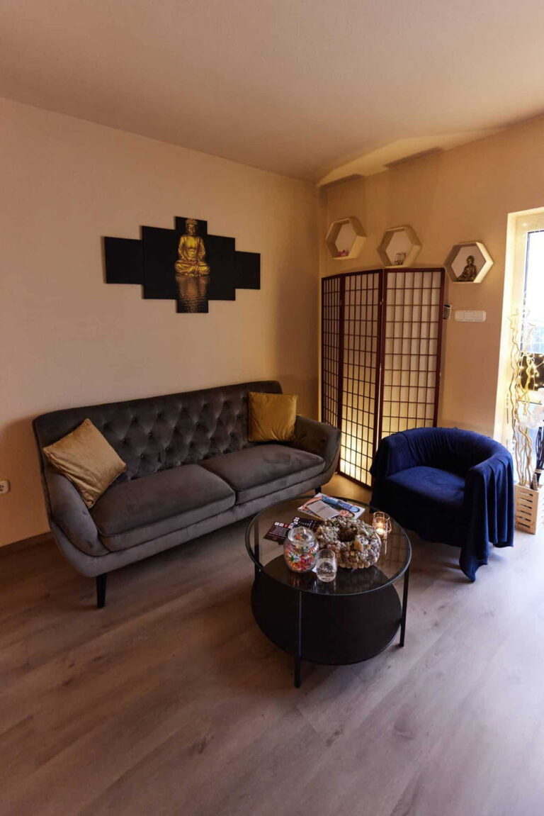 The reception of Buda Thai Massage Salon